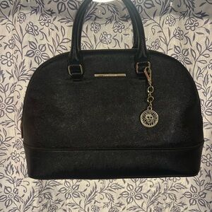 Calvin Klein Shimmering Black Satchel